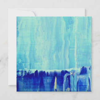 "Ice Blue" Bedankkaart
