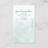 Ice Blue Crystals Salon Spa Visitekaartje (Voorkant)