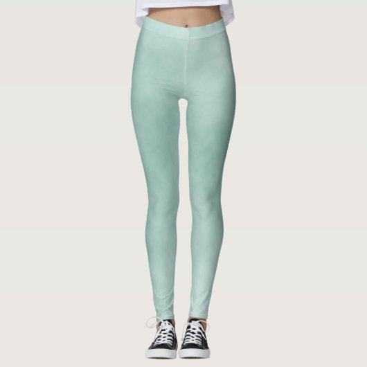 Ice blue draag leggings (Voorkant)