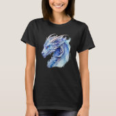 Ice Blue Dragon T-shirt (Voorkant)