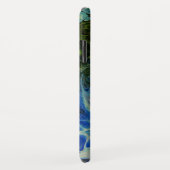 Ice Blue en Olive Swirl Case Mate Telefoon Case (Achterkant/rechts)