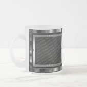 Ice Blue Frosty Metal Photo Frames Mok (Links)