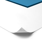 Ice Blue Hockey Logo Poster (Hoek)