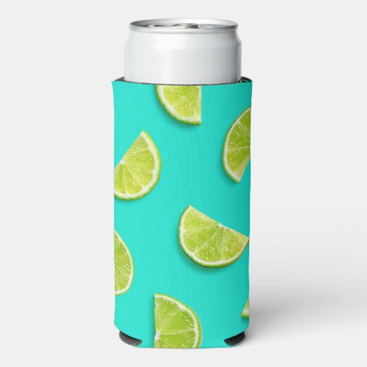 Ice Blue Limoen Fruit Summer Seltzer Blikjeskoeler (Seltzer Achterkant)