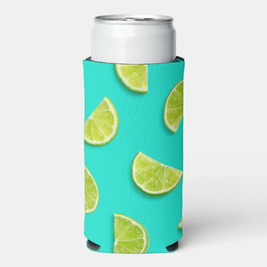 Ice Blue Limoen Fruit Summer Seltzer Blikjeskoeler (Seltzer Voorkant)