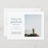 Ice Blue Love is een patiënt, maar we zijn niet op Aankondigingskaart (Voorkant / Achterkant)