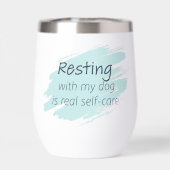 Ice Blue Poodle – Self‑Care (Achterkant)