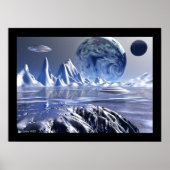 Ice Blue Poster (Voorkant)
