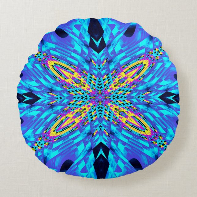 ICE BLUE ROND KUSSEN (Voorkant)