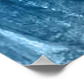 Ice Blue Sky Poster (Hoek)