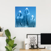 Ice Blue Sky Poster (Thuiskantoor)
