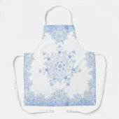 Ice Blue Snowflake Schort (Voorkant)