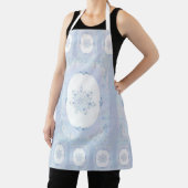 Ice Blue Snowflake Schort (Insitu)