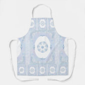 Ice Blue Snowflake Schort (Voorkant)
