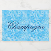 Ice Blue Sparkling Wijnetiket (Enkel label)