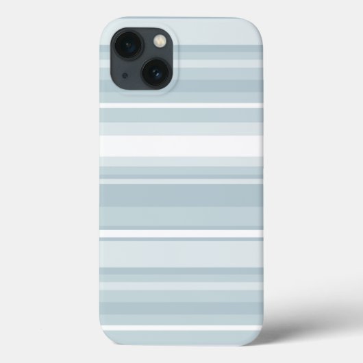 Ice blue stripes Case-Mate iPhone case (Achterkant)