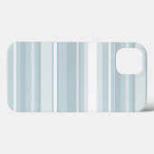 Ice blue stripes Case-Mate iPhone case (Achterkant (horizontaal))