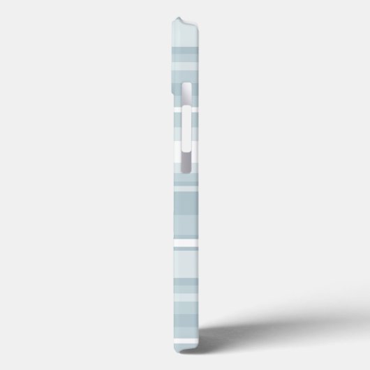 Ice blue stripes Case-Mate iPhone case (Achterkant / Links)