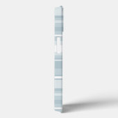 Ice blue stripes Case-Mate iPhone case (Achterkant / Rechts)