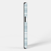 Ice blue stripes Case-Mate iPhone case Hoesje (Rechterkant)