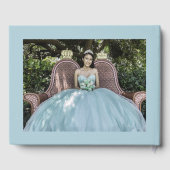 Ice Blue Winter in Parijs Gastenboek (Achterkant)