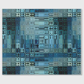 Ice Blue Wonder Cadeaupapier (Vlak)