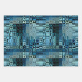 Ice Blue Wonder Inpakpapier Vel (Voorkant)