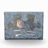 Ice Border Puzzle Piece Photo Block Fotoblokken (Voorkant)