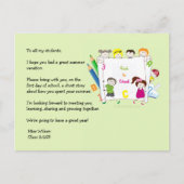 Ice Breaker Briefkaart van de leerling-Kind (Voorkant)