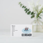 Ice Breaker Visitekaartje (Staand voorkant)