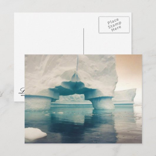 Ice Bridge, briefkaart (Voorkant / Achterkant)