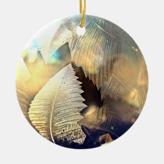 Ice Bubble Kerstmis Ornament (Voorkant)