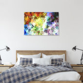 ICE CANVAS AFDRUK (Insitu (Slaapkamer))