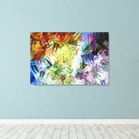 ICE CANVAS AFDRUK (Insitu (Houten vloer))