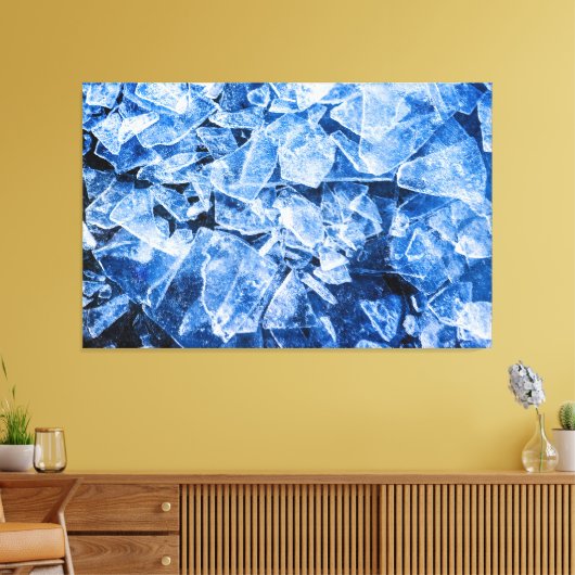 Ice Canvas Afdruk (Insitu (Woonkamer))
