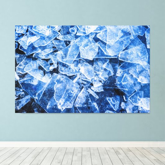 Ice Canvas Afdruk (Insitu (Houten vloer))