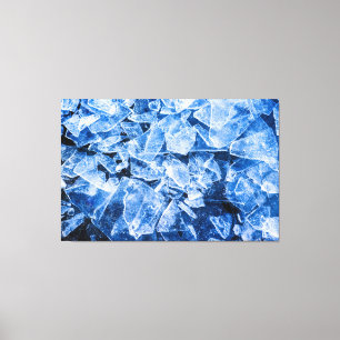 Ice Canvas Afdruk