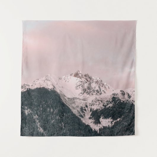 ICE-CAPPED MOUNTAIN OP DAGTIJD WANDKLEED (Voorkant)