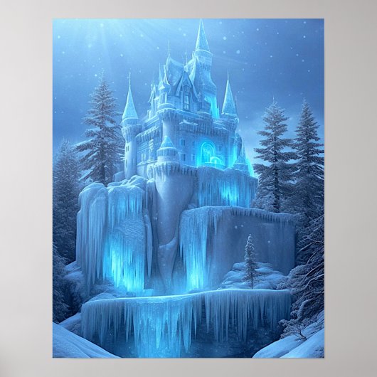 Ice Castle of Frozen Dreams Poster (Voorkant)