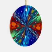 Ice Castles Keramisch Ornament (Rechts)