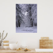 Ice Cathedraal 2 ~ afdruk Poster (Keuken)