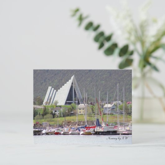 Ice Cathedral Briefkaart (Staand voorkant)