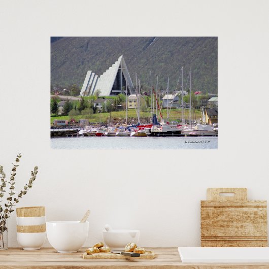 Ice Cathedral Poster (Keuken)