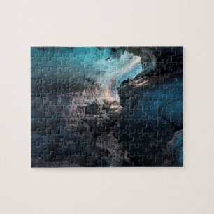 Ice Cave Interior Schilderachtig Legpuzzel