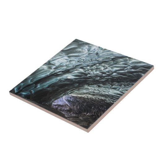 Ice Cave Wall patronen Tegeltje (Zijkant)