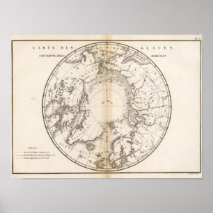 Ice Chart boreal Poster