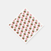 Ice Chest Beer Cooler Prettige feestdagen Servet (Hoek)