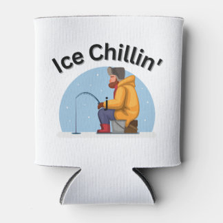 Ice Chillin. Vissers, buitengangers, ijskap Vist Blikjeskoeler