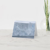 Ice cliffs, Nekko Harbor card Feestdagen Kaart (Voorkant)