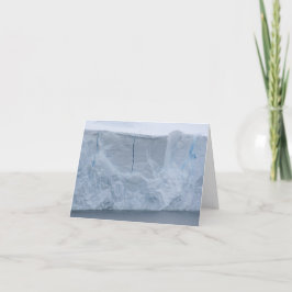 Ice cliffs, Nekko Harbor card Feestdagen Kaart